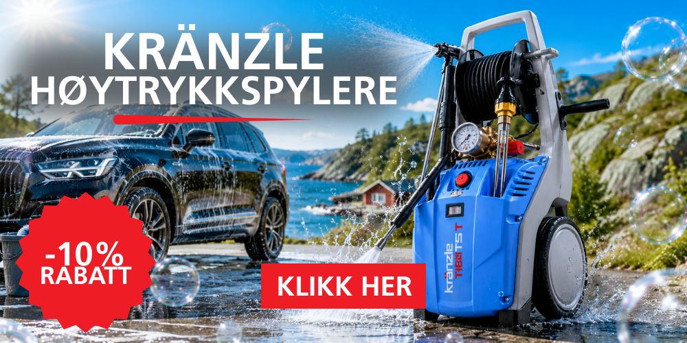 Kränzle høytrykkspylere kampanje