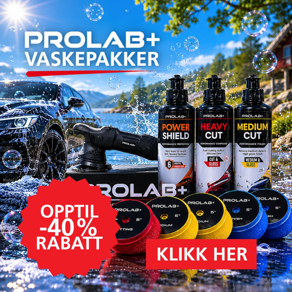 Prolab+ Vaskepakker opptil -40% rabatt