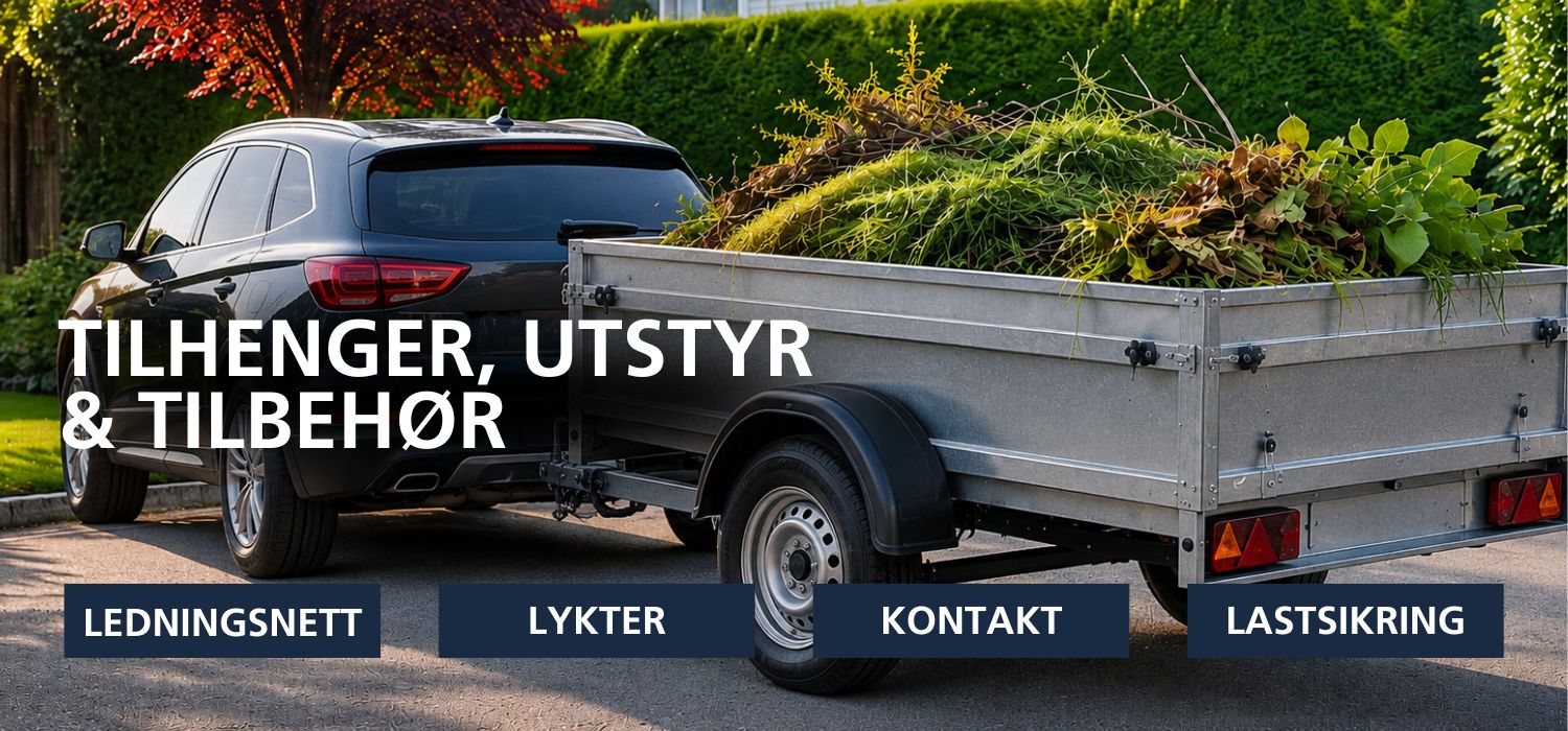 Tilhenger, utstyr og tilbehør kampanje