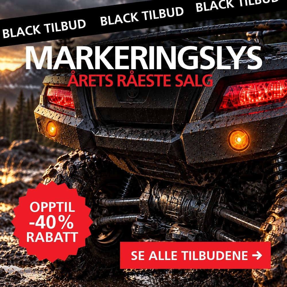 Markeringslys opptil -30% rabatt