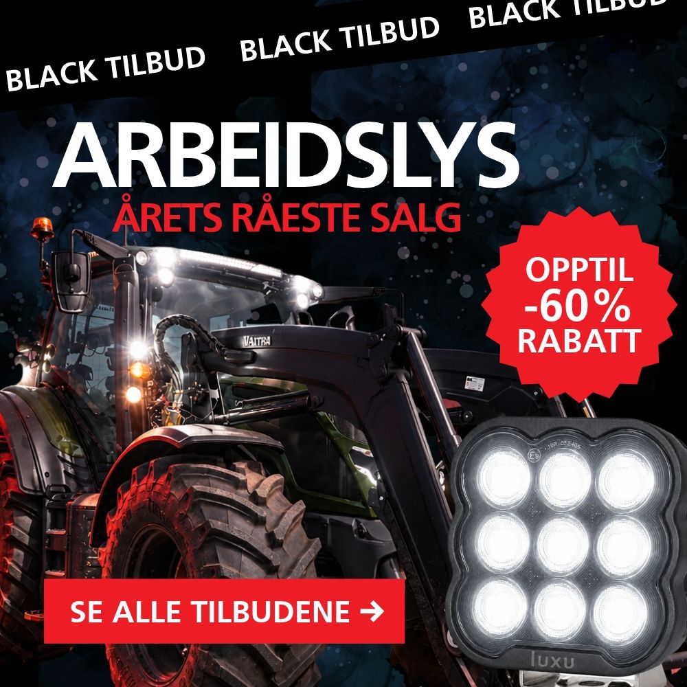 Arbeidslys opptil -60% rabatt