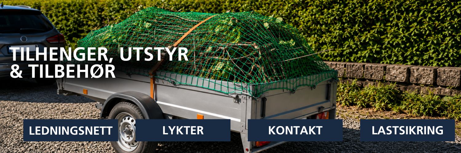 Tilhenger, utstyr og tilbehør kampanje