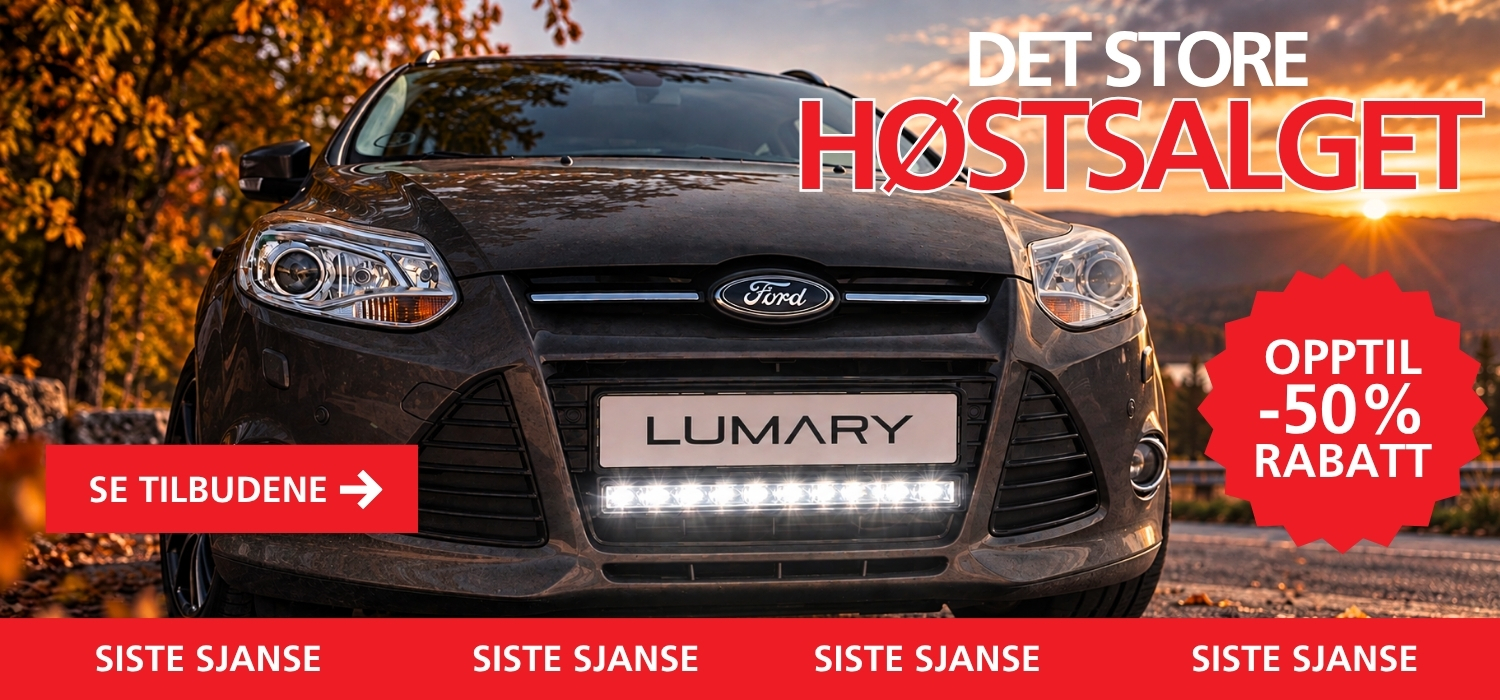 Det store høstsalget - Opptil -50% rabatt