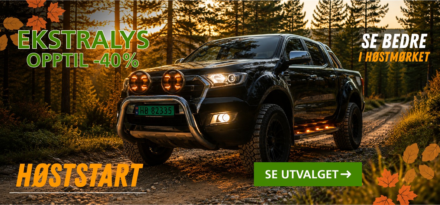 Ekstralys opptil -40% rabatt