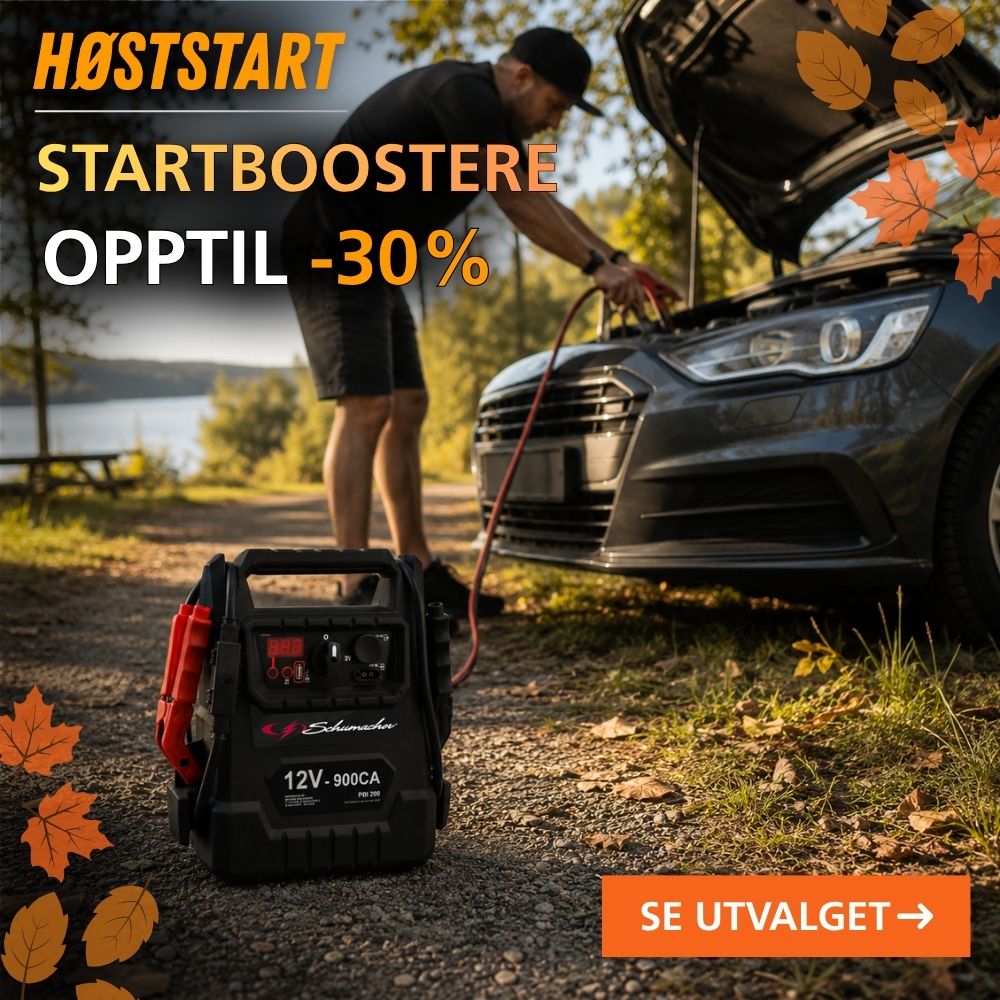 Startboostere opptil -30% rabatt - Høststart