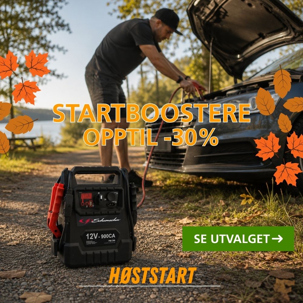 Startboostere opptil -30% rabatt - Høststart