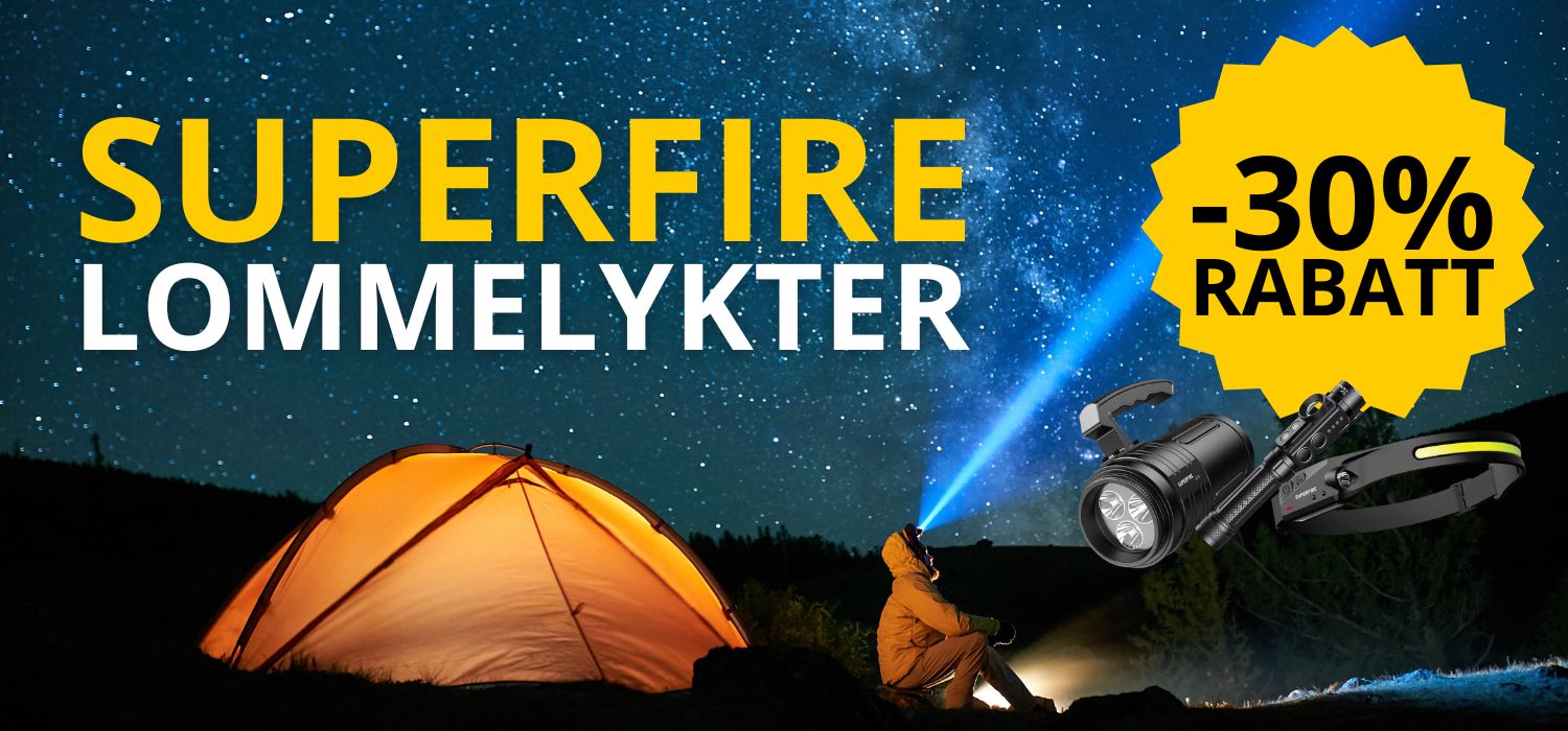 Januarsalg Superfire