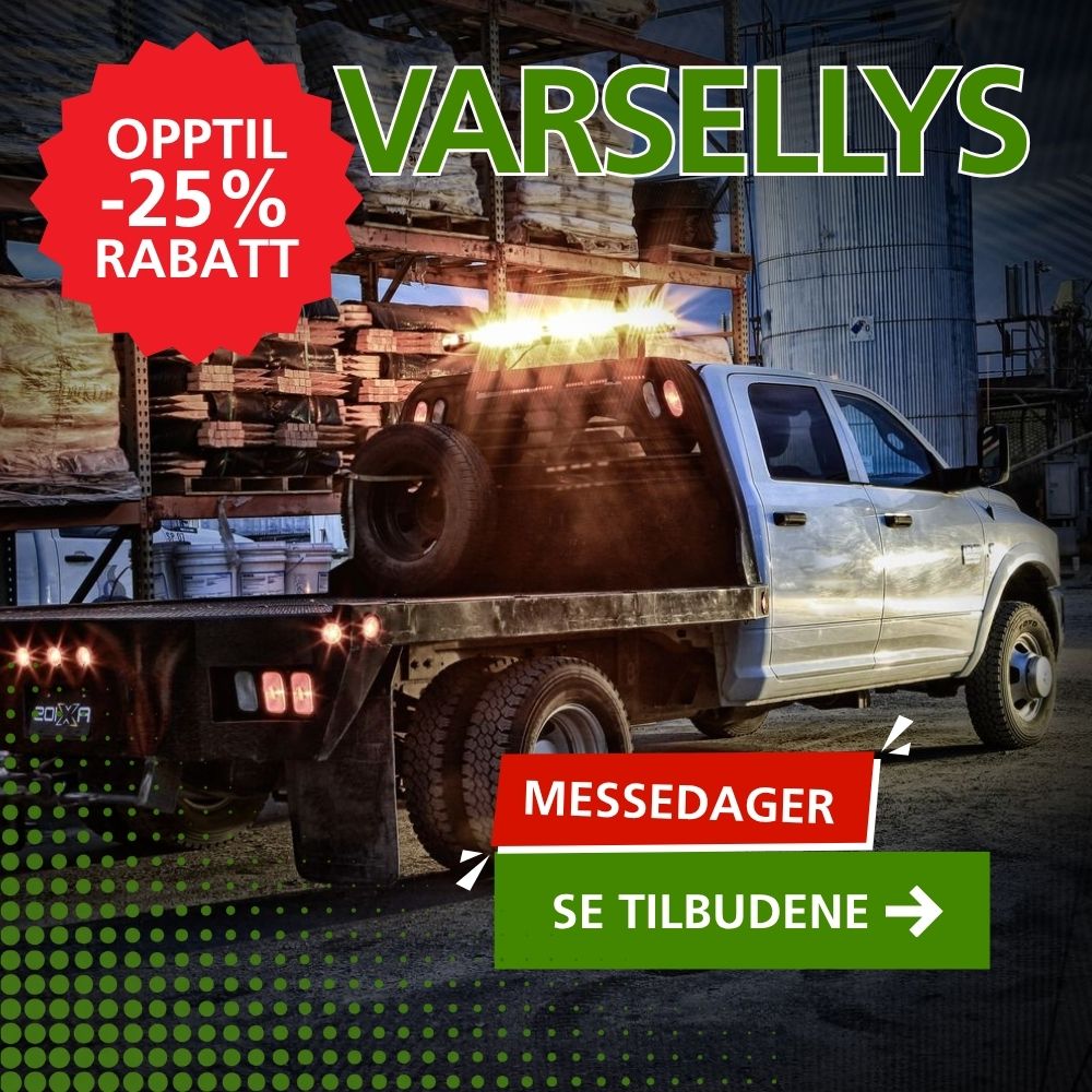 Varsellys Opptil -25% rabatt