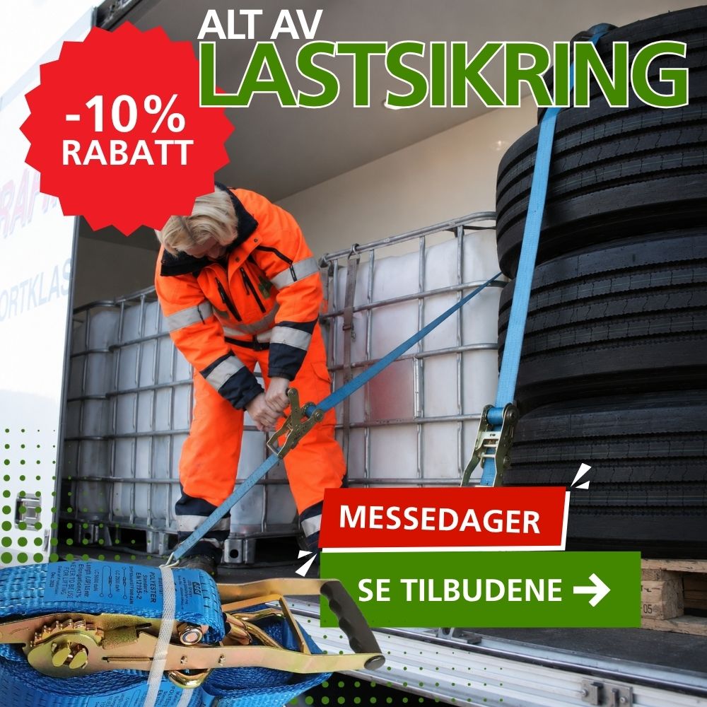 Lastsikring -10% rabatt