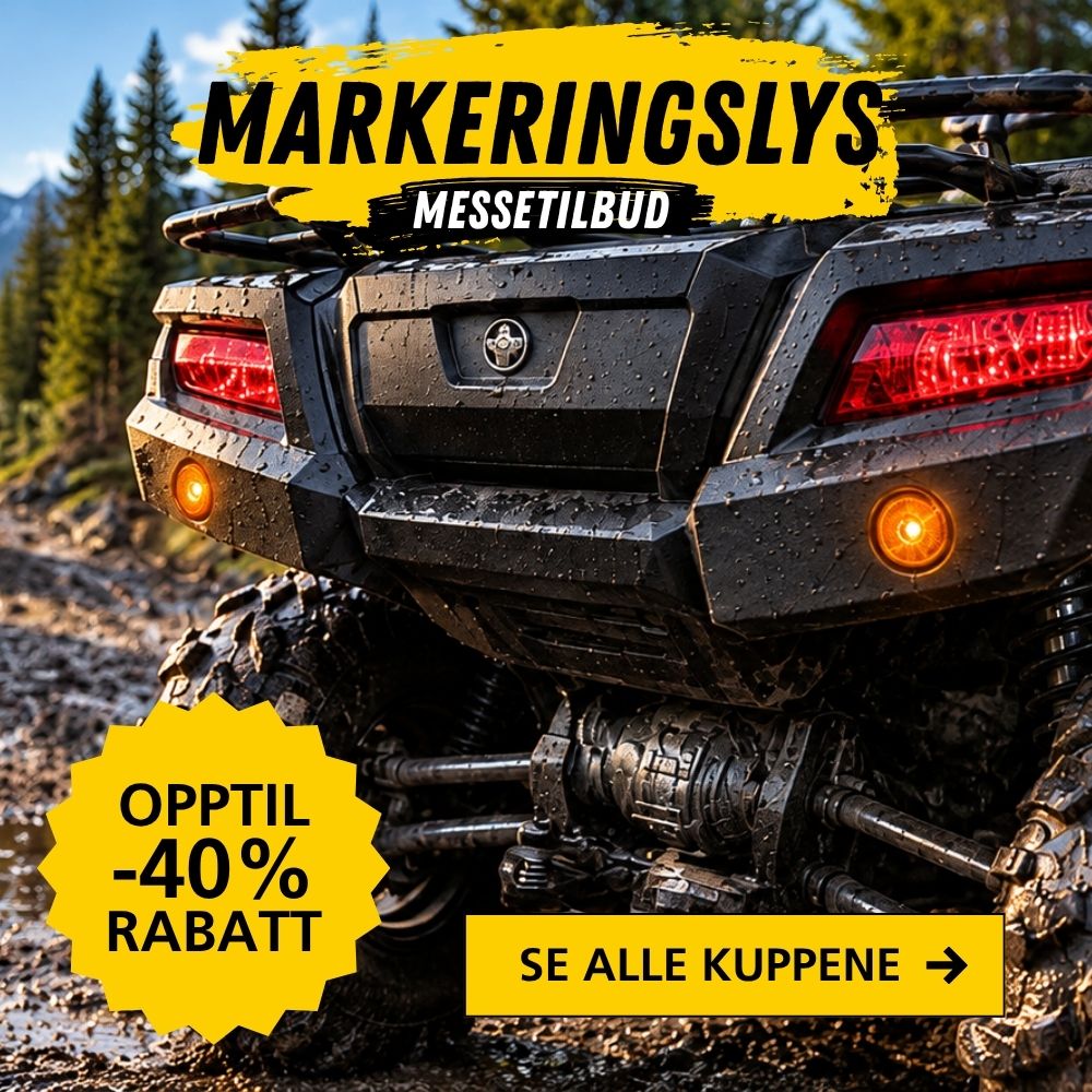 Markeringslys opptil -40% rabatt