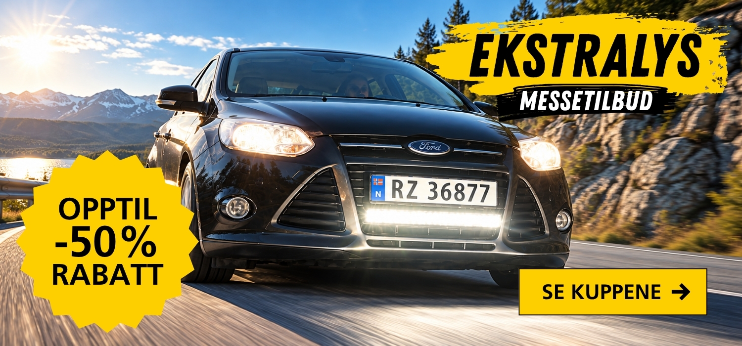 Ekstralys opptil -50%