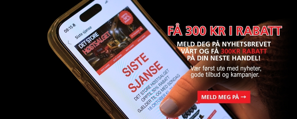 Bli med i vårt nyhetsbrev!