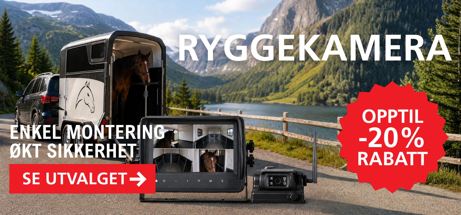 Ryggekamera ryddesalg tilbud