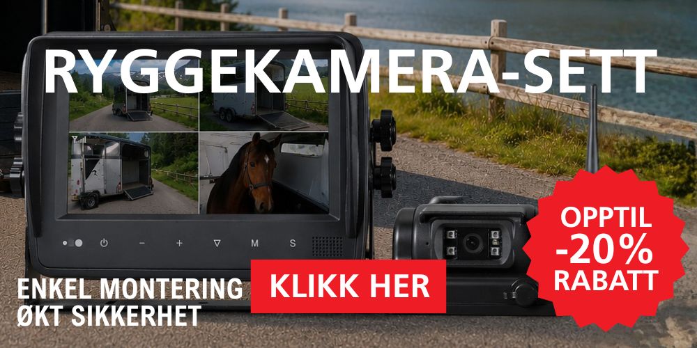 Ryggekamera-sett