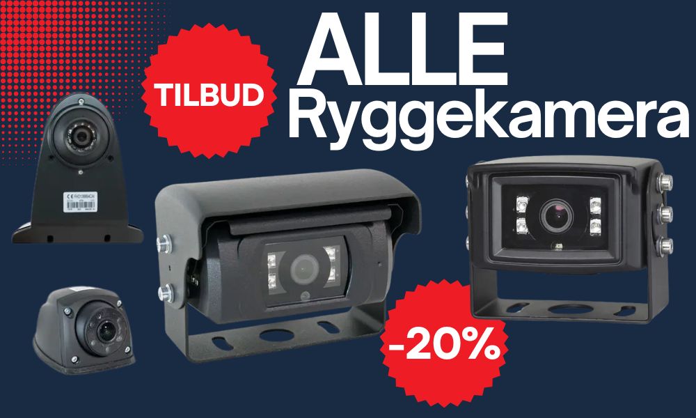 Fabrikattilpasset arbeidslys til traktor