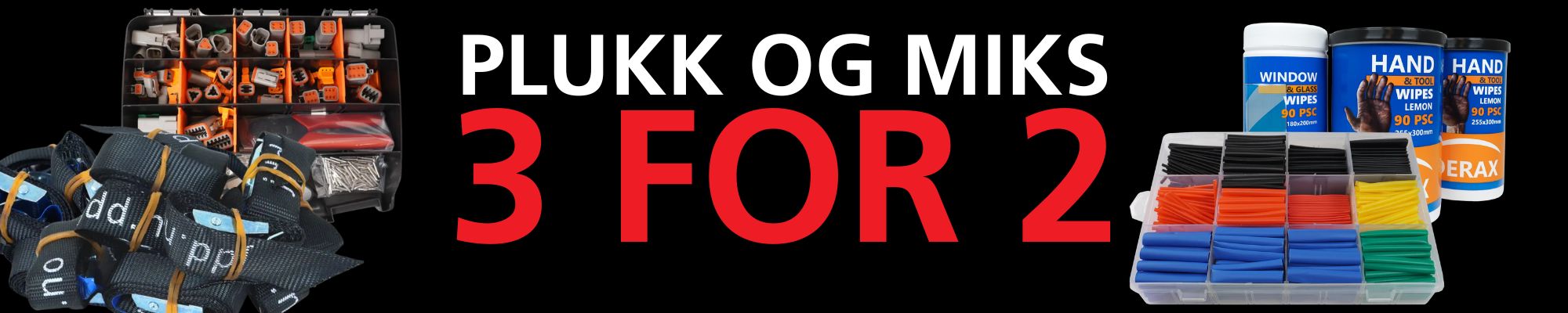 Koblingsmateriell 4 for 2